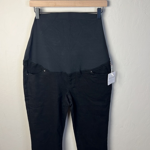 NWT Ingrid & Isabel Crossover Panel Maternity Skinny Jeans - Picture 4 of 8